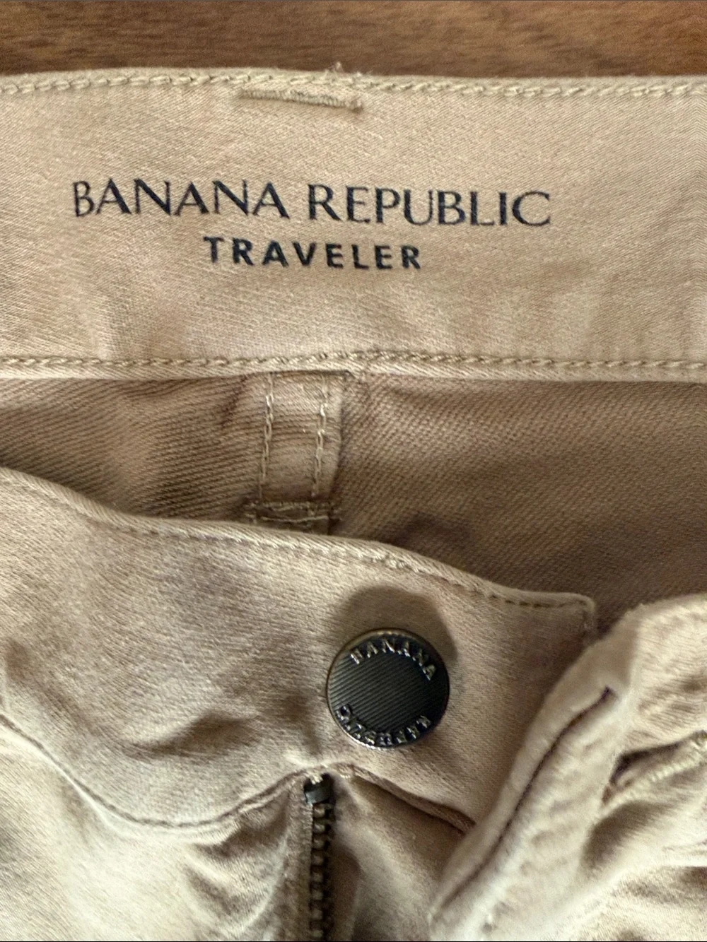Banana Republic Slim Chinos in Beige